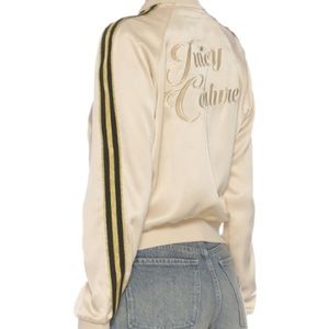 NWT Juicy COUTURE satin bomber jacket